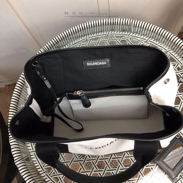 Balenciaga女包 巴黎世家新版爆款 帆布字母包 新版一行字 中號手提包  csbl1165